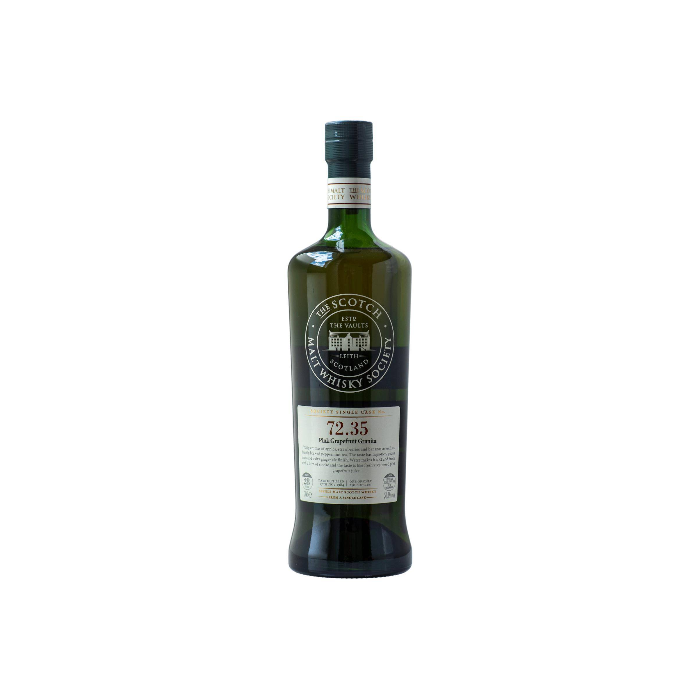 The Scotch Malt Whisky Society 1984 28 Years Single Malt Whisky