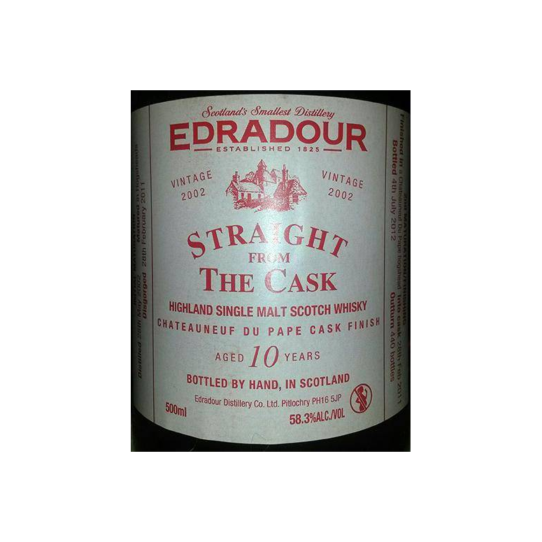 Edradour 2002 10 Years Single Malt Whisky