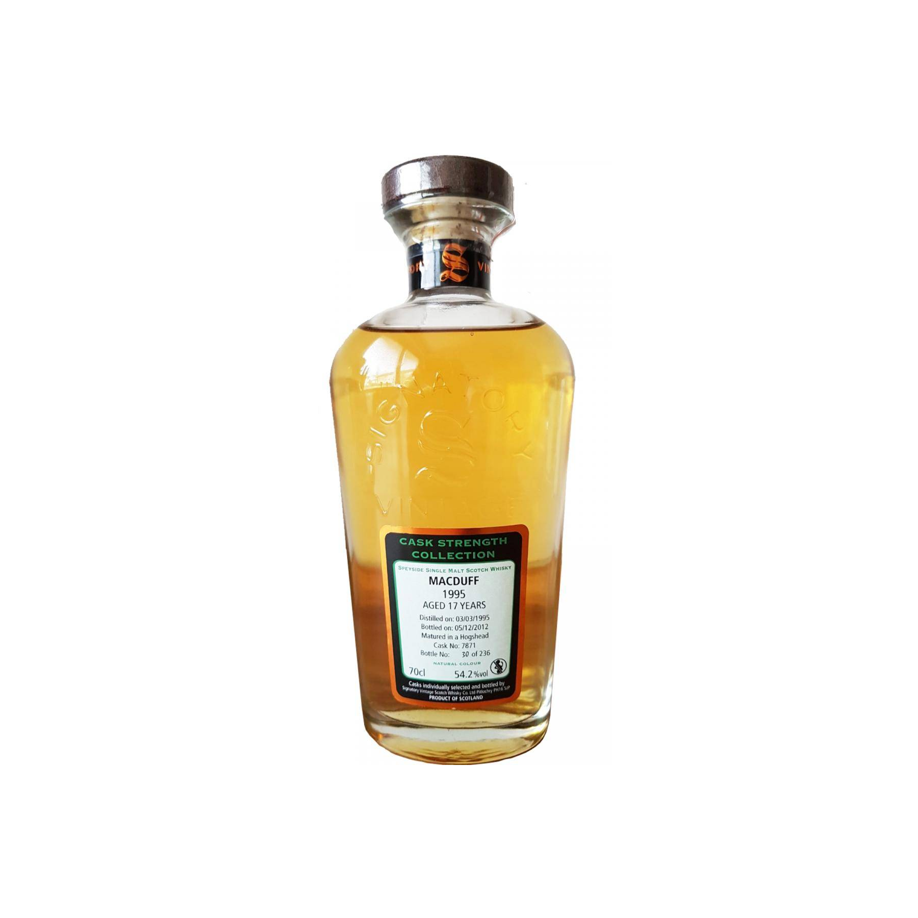 Macduff Cask Strength Collection 1995 17 Years Single Malt Whisky