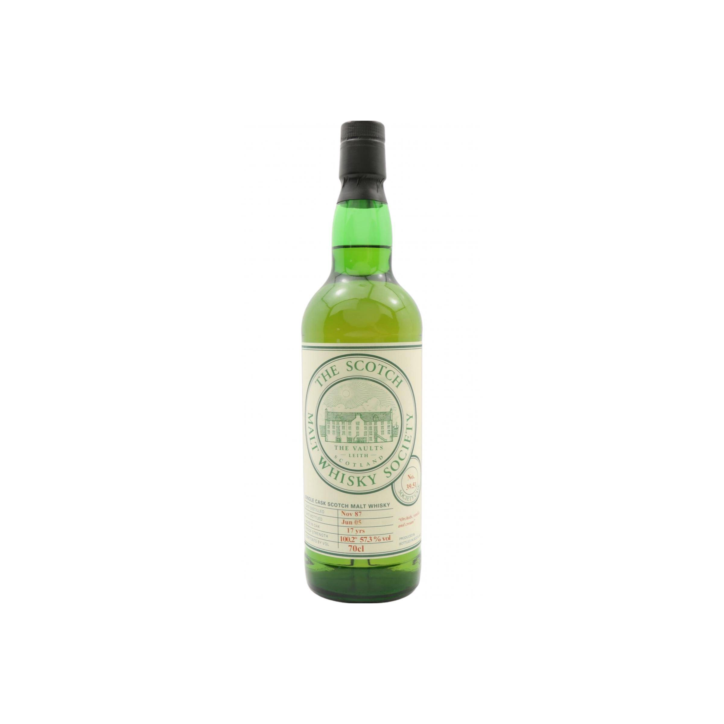The Scotch Malt Whisky Society 1987 17 Years Single Malt Whisky