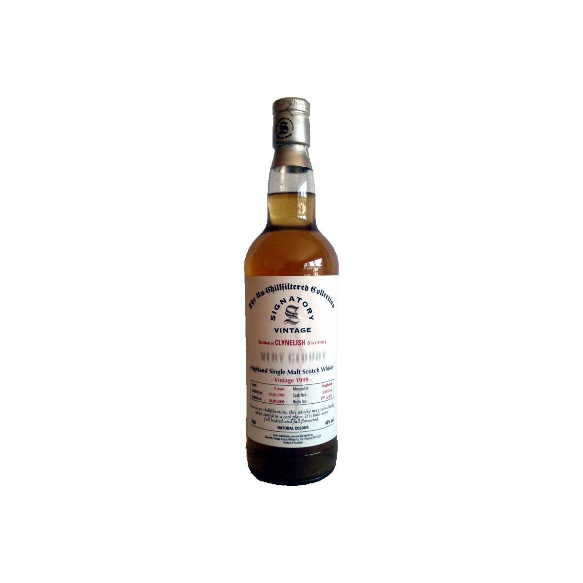 Clynelish 1999 9 Years Single Malt Whisky