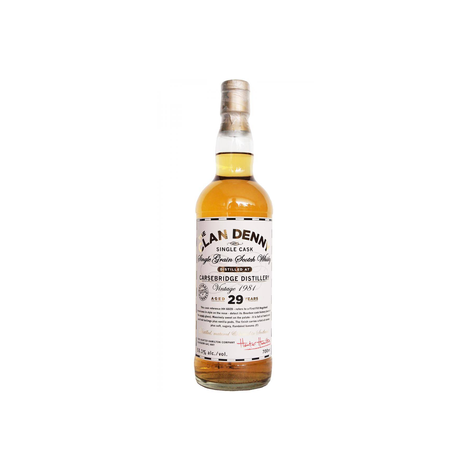 Carsebridge 1981 29 Years Single Grain Whisky