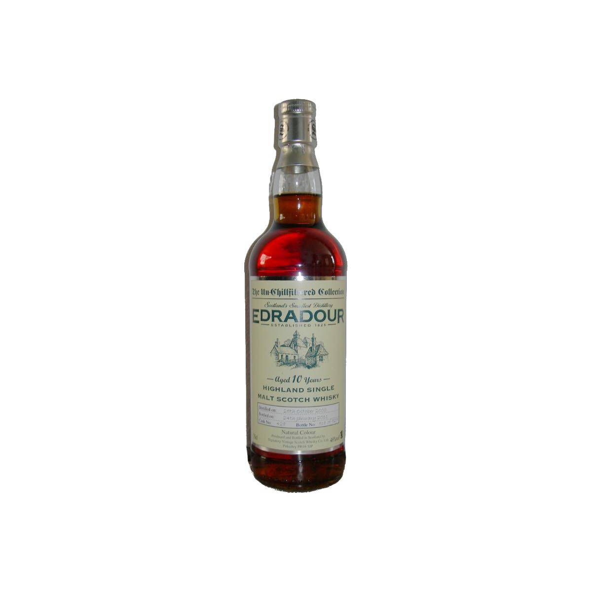 Edradour The Un-Chillfiltered Collection 2000 10 Years Single Malt Whisky