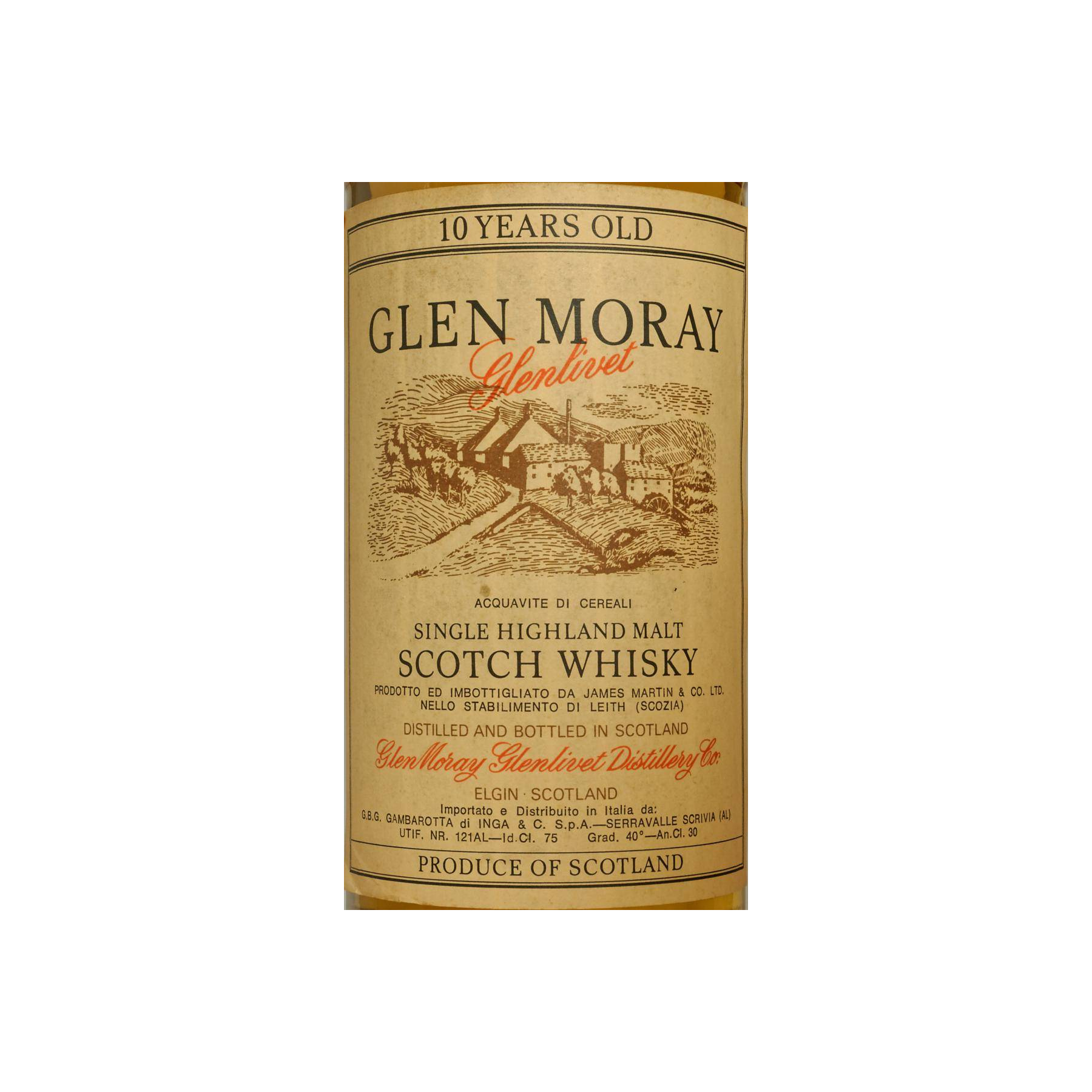 Glen Moray 10 Years Single Malt Whisky 2