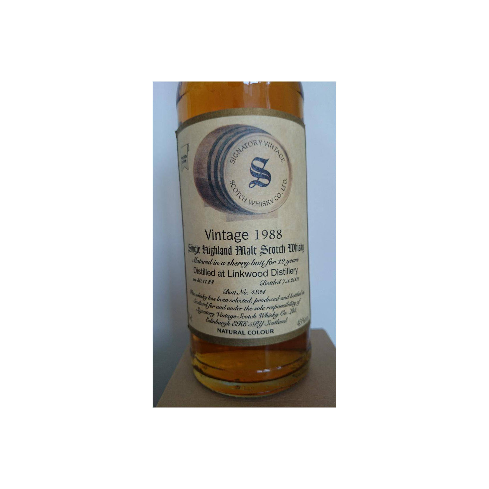 Linkwood Vintage Collection 1988 12 Years Single Malt Whisky 2