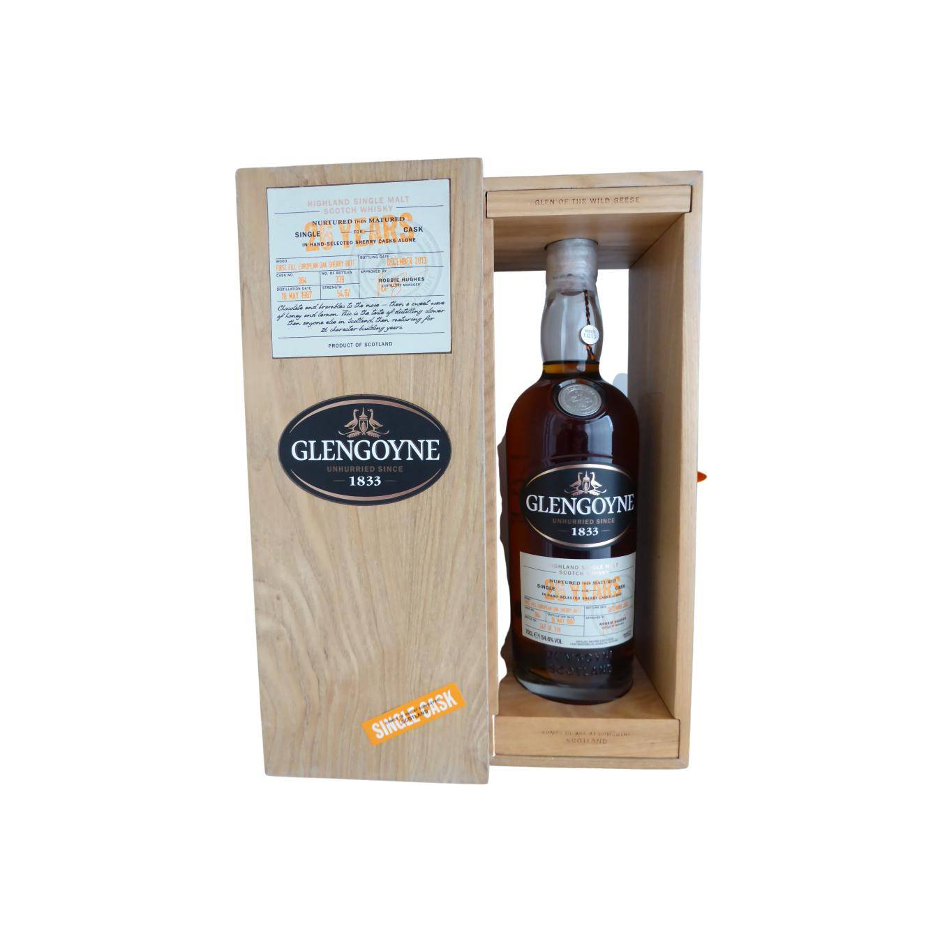 Glengoyne Single Cask 1987 26 Years Single Malt Whisky 2