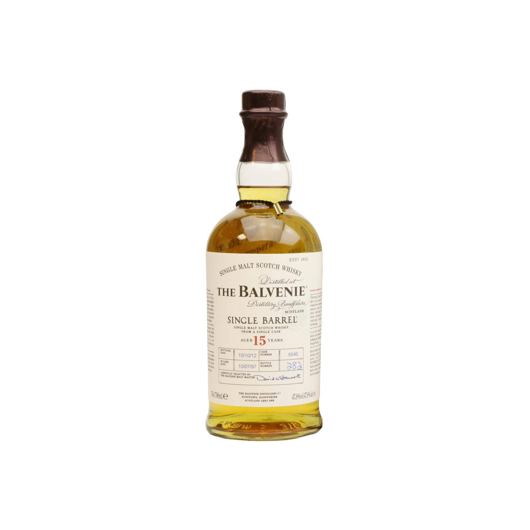 The Balvenie Single Cask 1997 15 Years Single Malt Whisky
