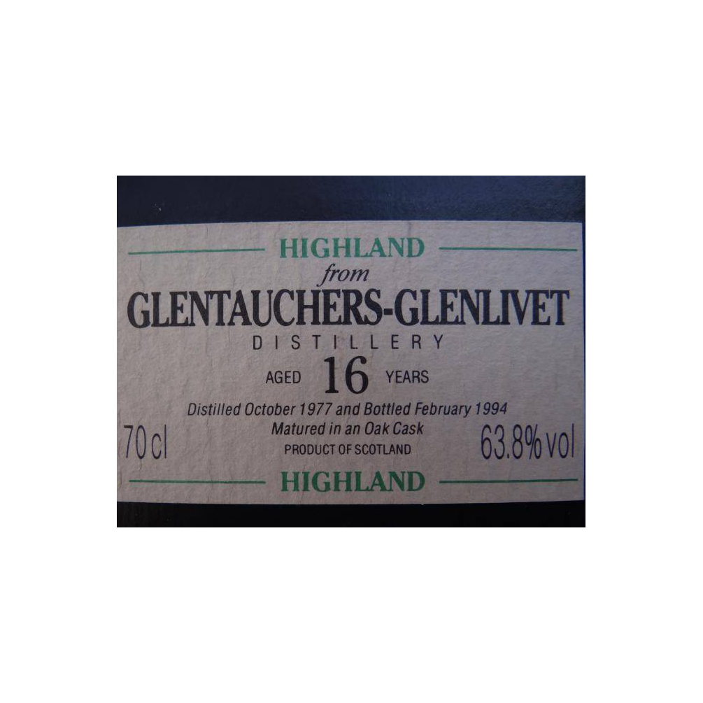 Glentauchers Authentic Collection 1977 16 Years Single Malt Whisky 2