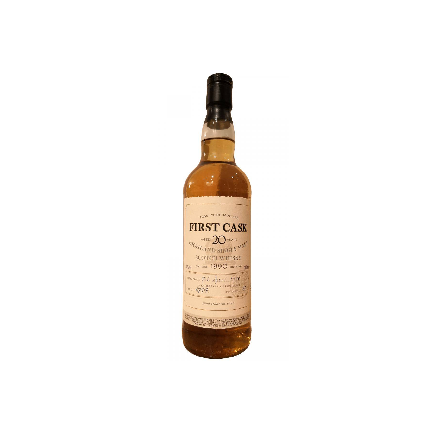 Glen Garioch 1990 20 Years Single Malt Whisky
