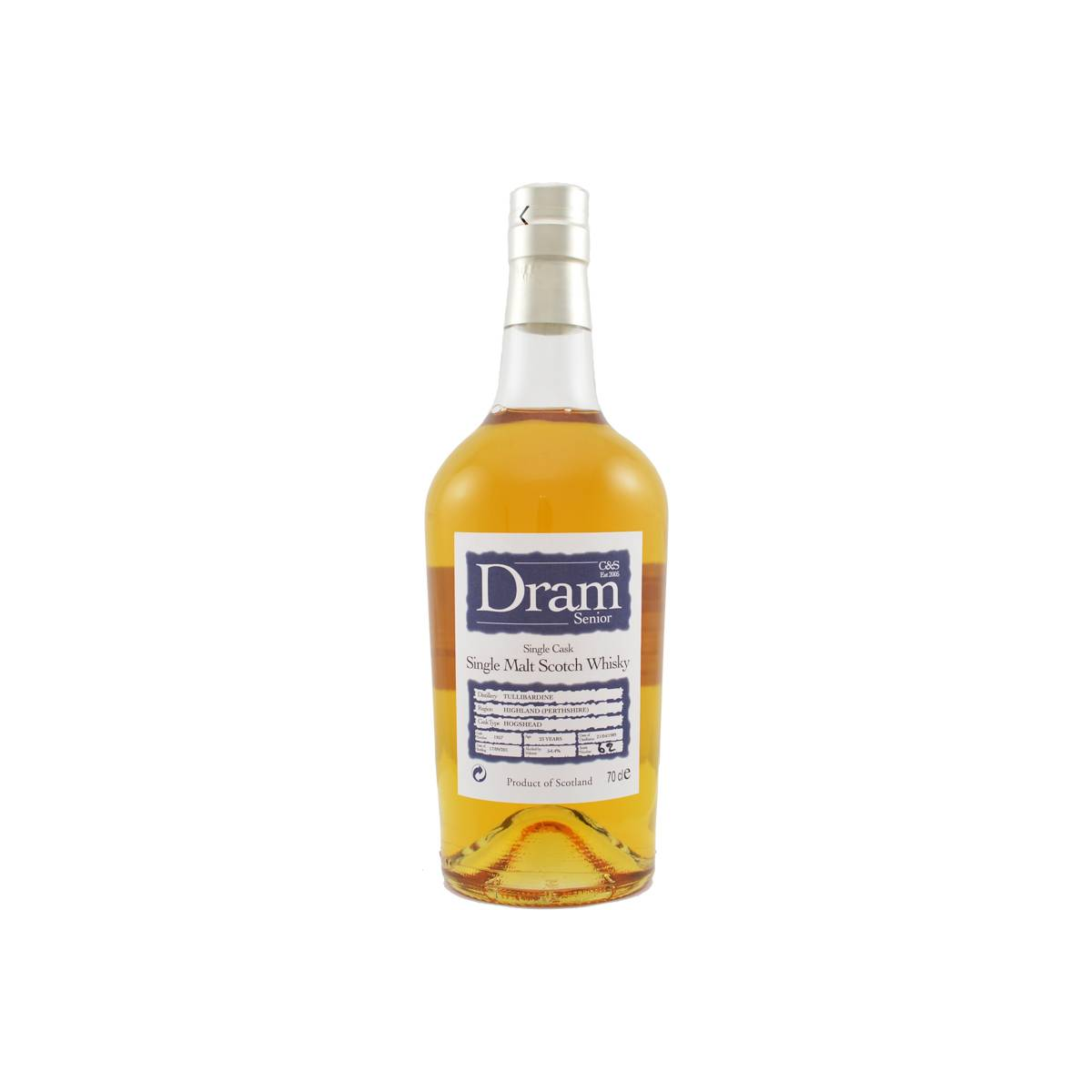 Tullibardine 1989 23 Years Single Malt Whisky