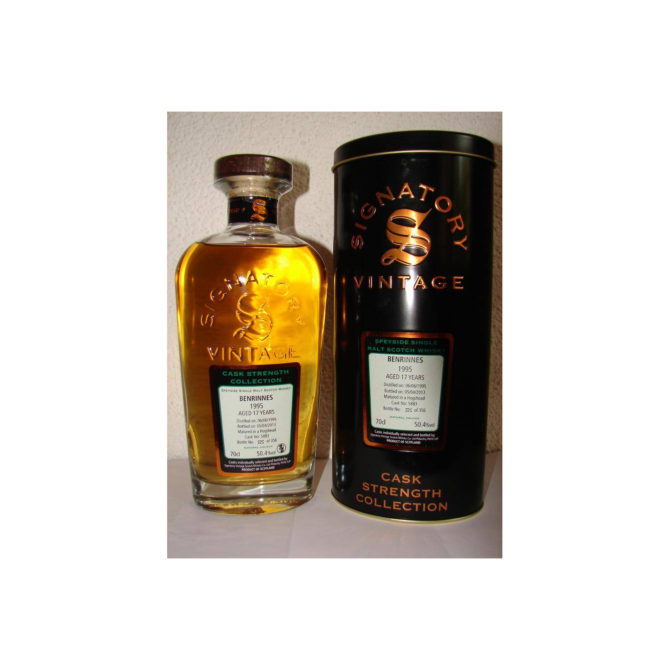 Benrinnes Cask Strength Collection 1995 17 Years Single Malt Whisky 3