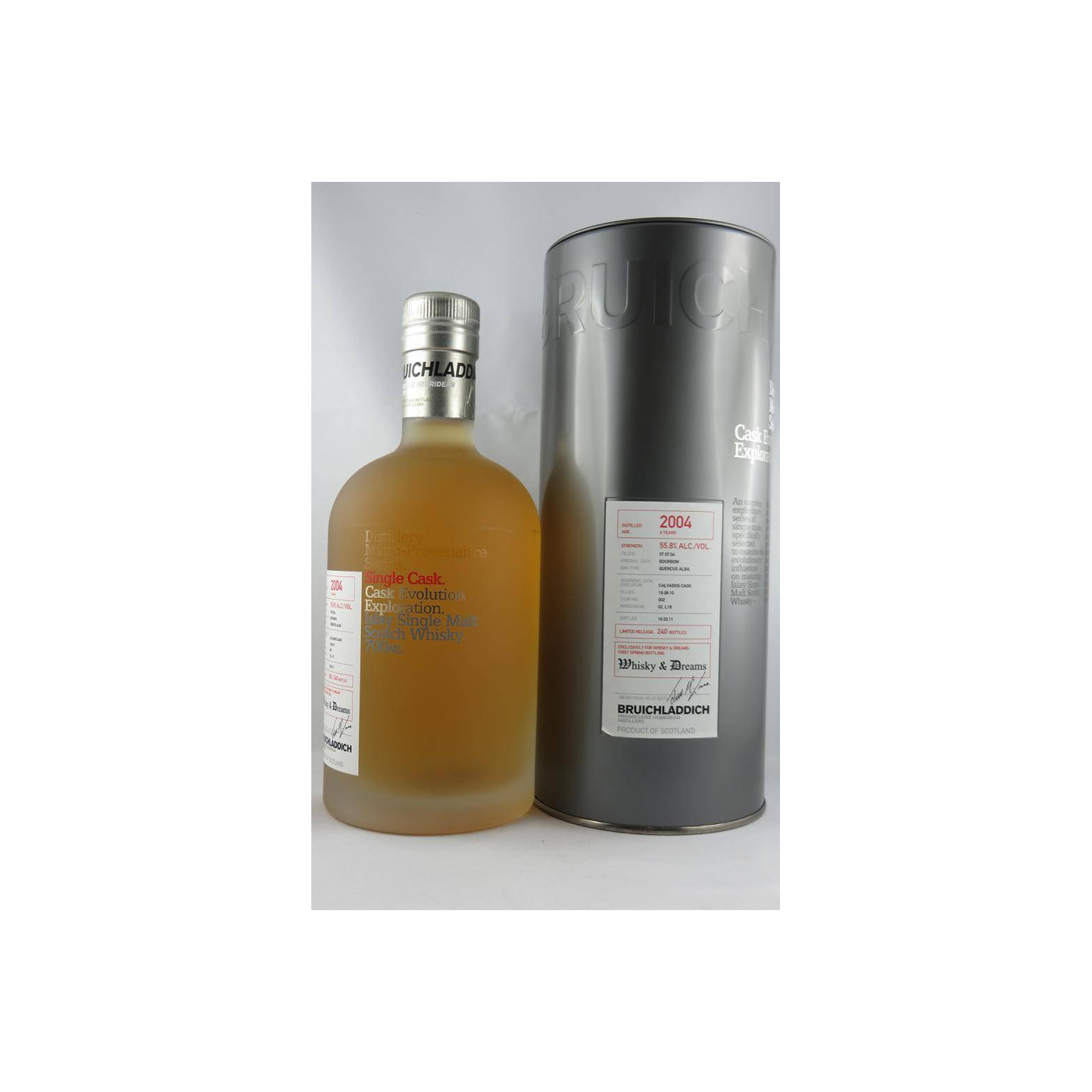 Bruichladdich 2004 6 Years Single Malt Whisky 3