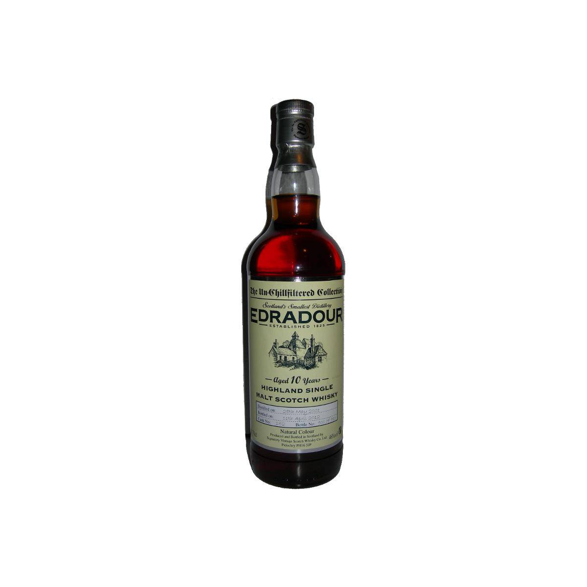 Edradour The Un-Chillfiltered Collection 2001 10 Years Single Malt Whisky 2