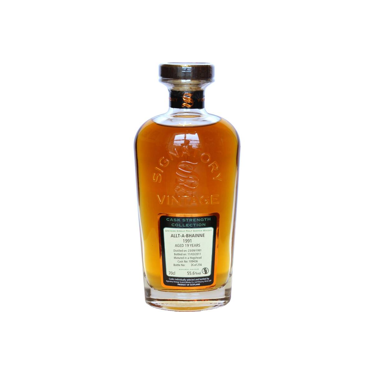 Allt-A-Bhainne Cask Strength Collection 1991 19 Years Single Malt Whisky