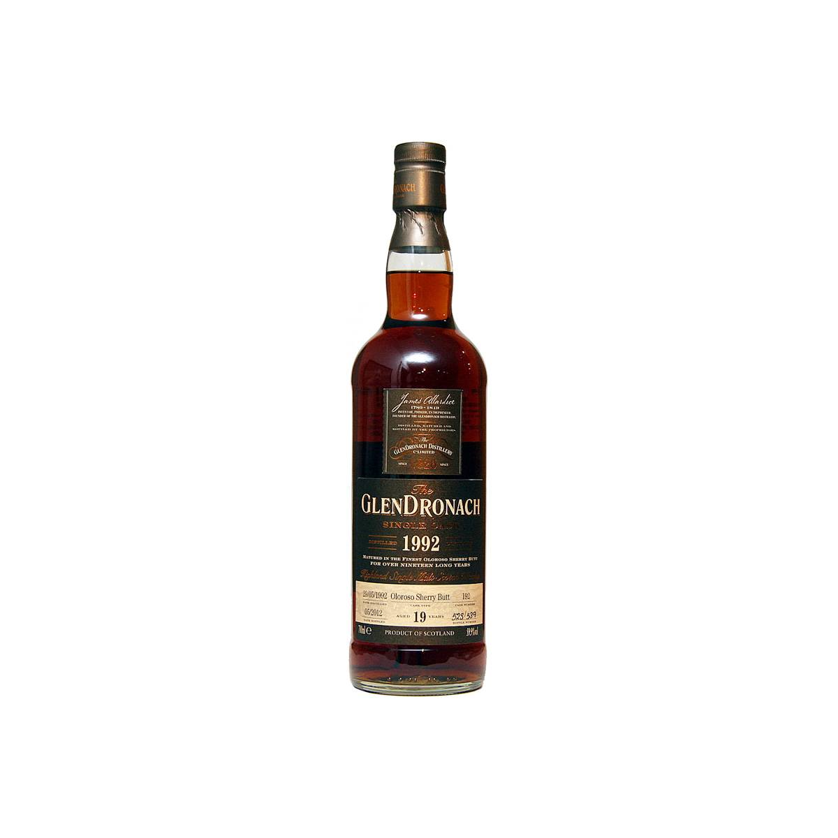 GlenDronach Single Cask 1992 19 Years Single Malt Whisky