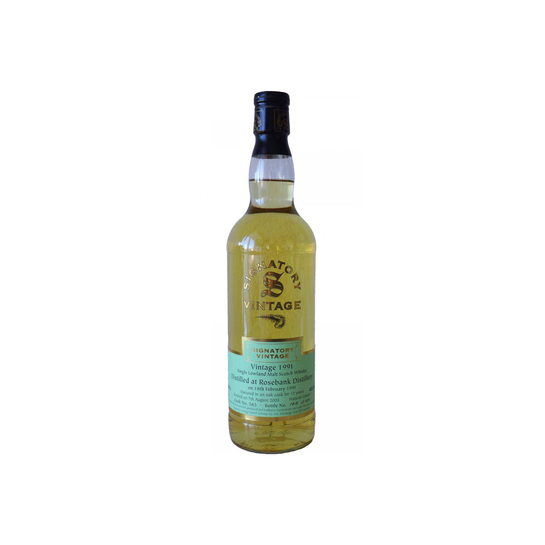 Rosebank Vintage Collection 1991 12 Years Single Malt Whisky