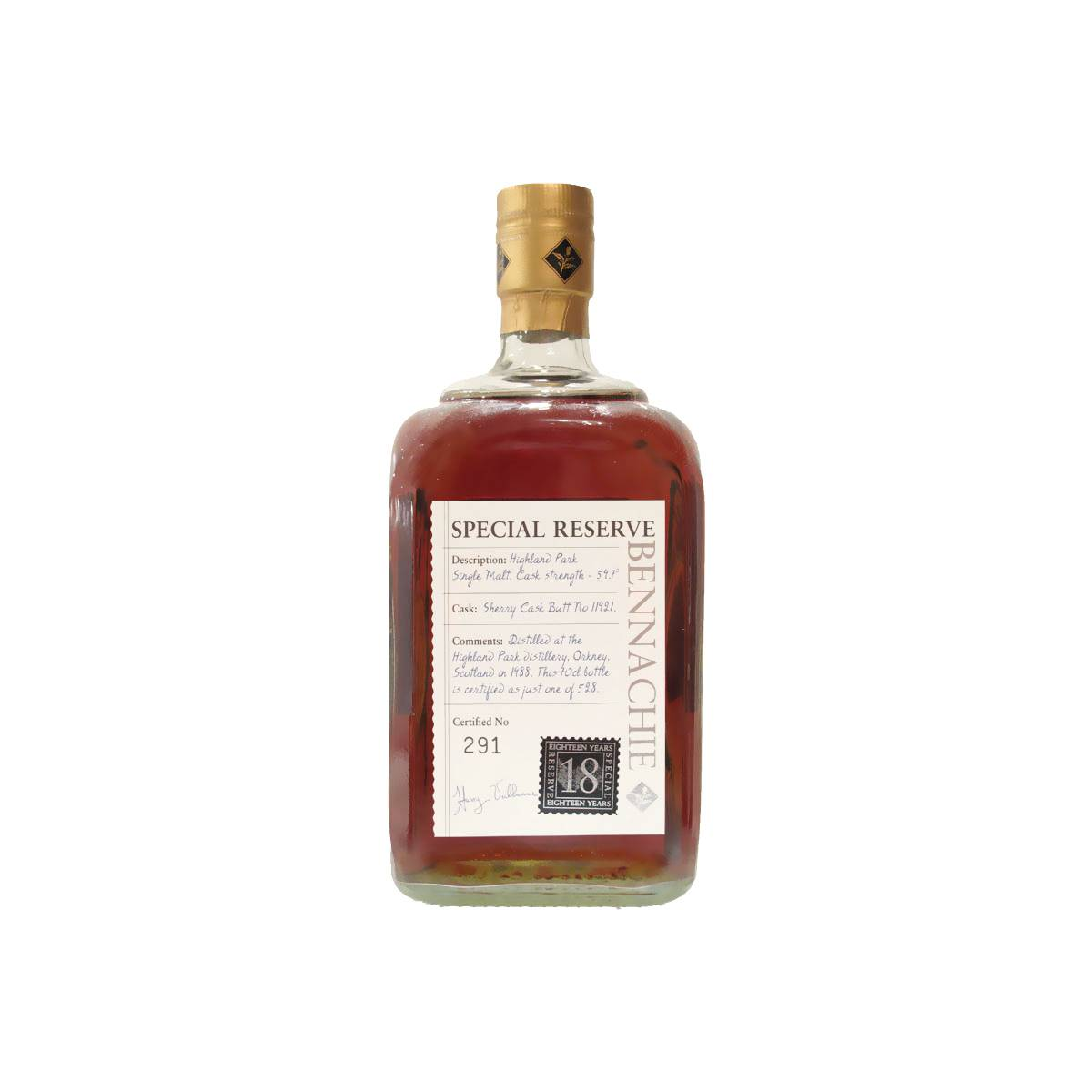 Highland Park Special Reserve 1988 18 Years Single Malt Whisky