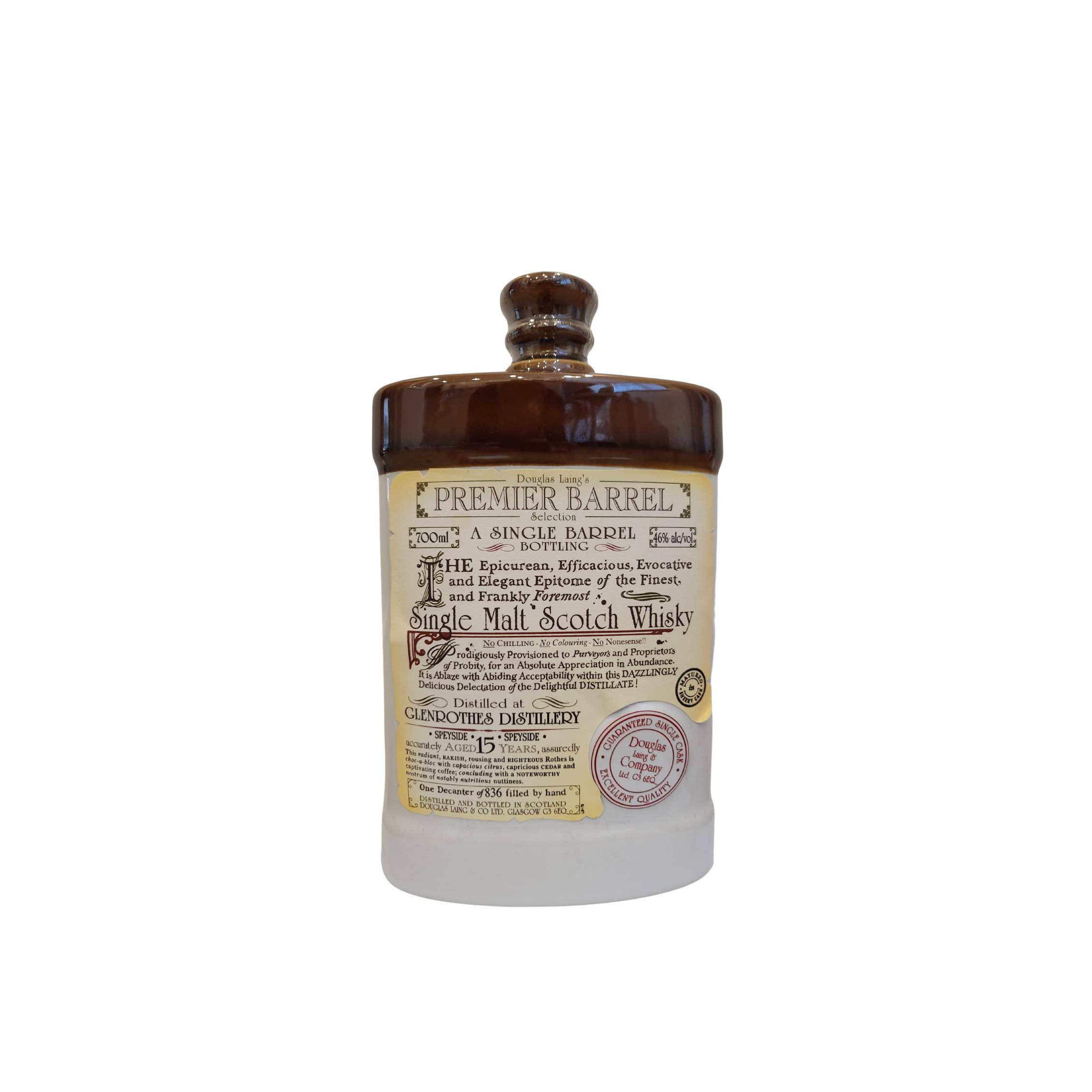 The Glenrothes 1990 15 Years Single Malt Whisky