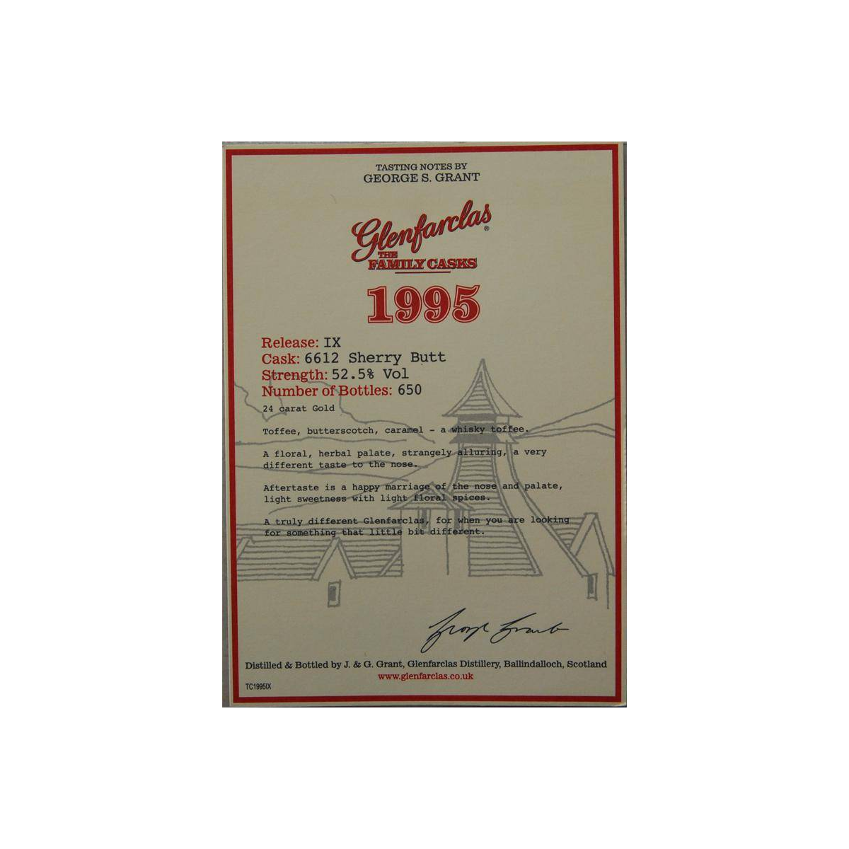 Glenfarclas 1995 16 Years Single Malt Whisky 2