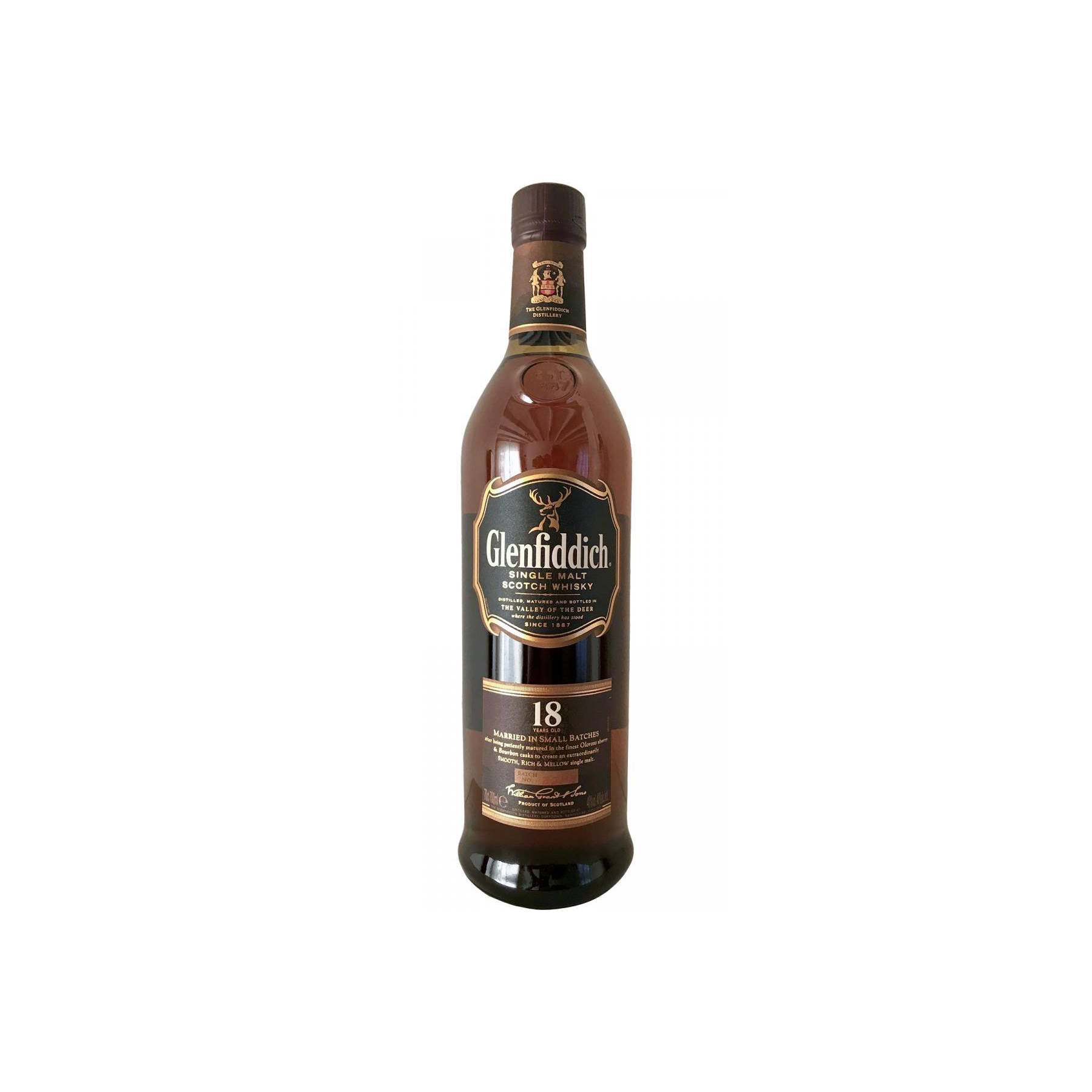Glenfiddich 18 Years Single Malt Whisky