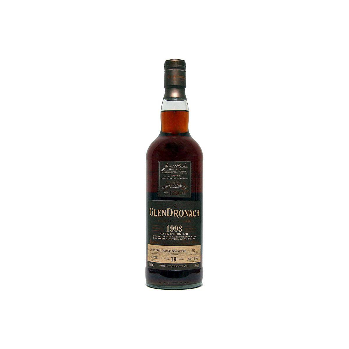 GlenDronach Single Cask 1993 19 Years Single Malt Whisky