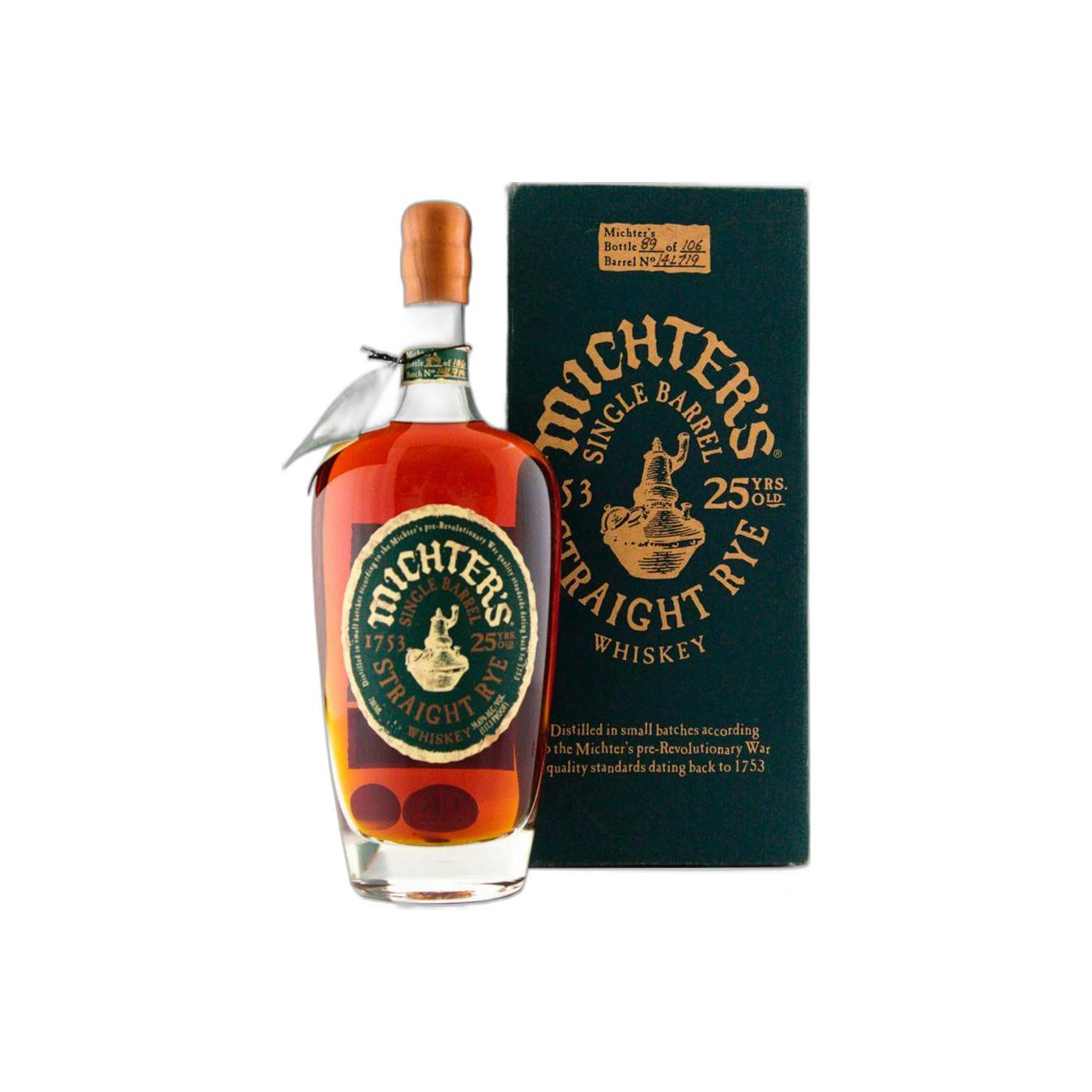 Michter's 25 Years Rye Whisky 3