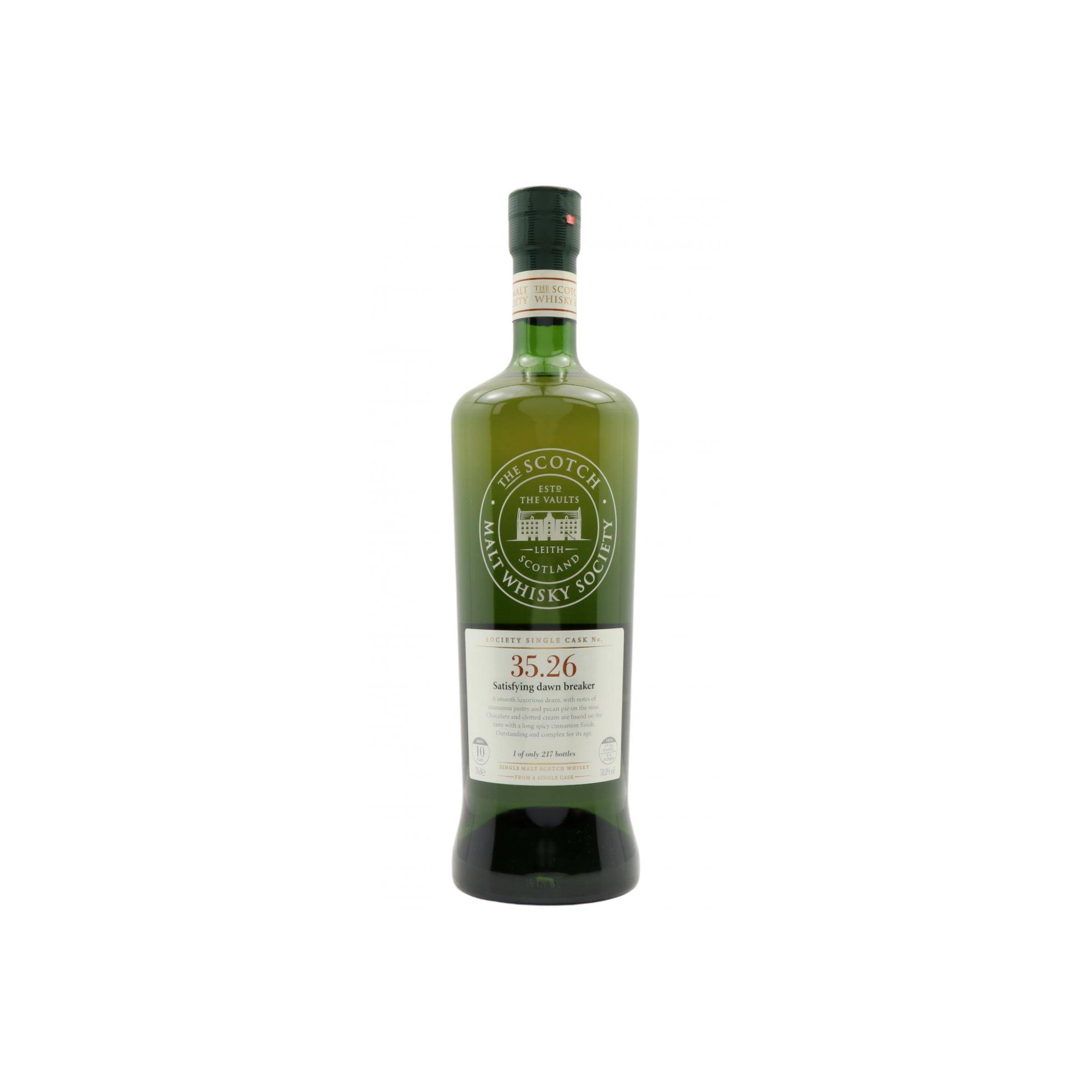 The Scotch Malt Whisky Society 1998 10 Years Single Malt Whisky