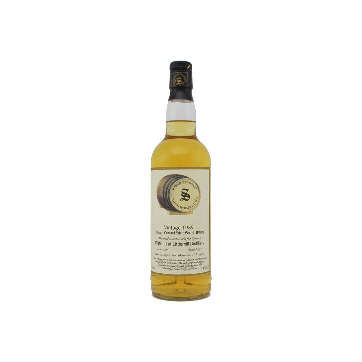 Littlemill Vintage Collection 1989 8 Years Single Malt Whisky