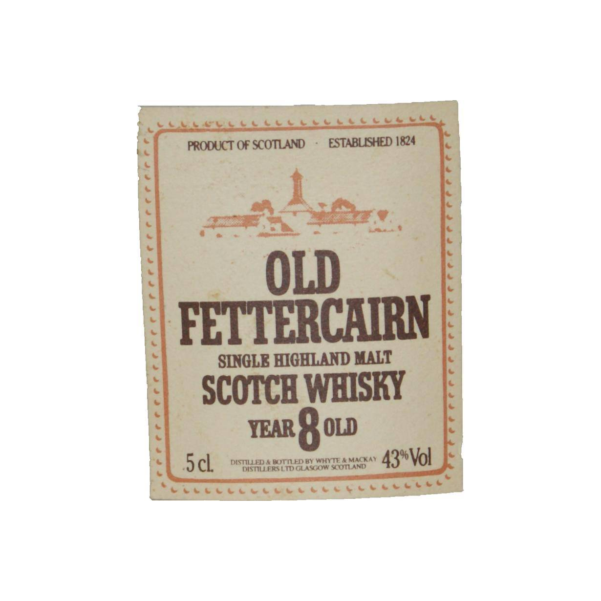 Fettercairn 8 Years Single Malt Whisky