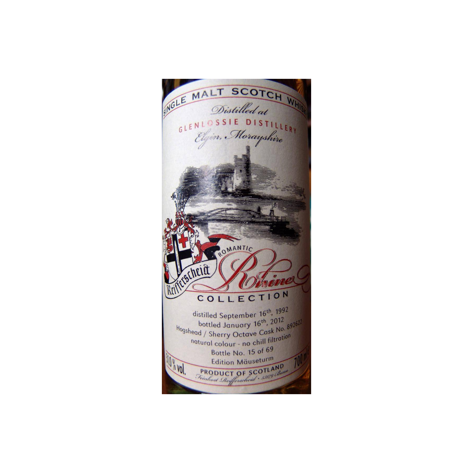 Glenlossie 1992 19 Years Single Malt Whisky 2