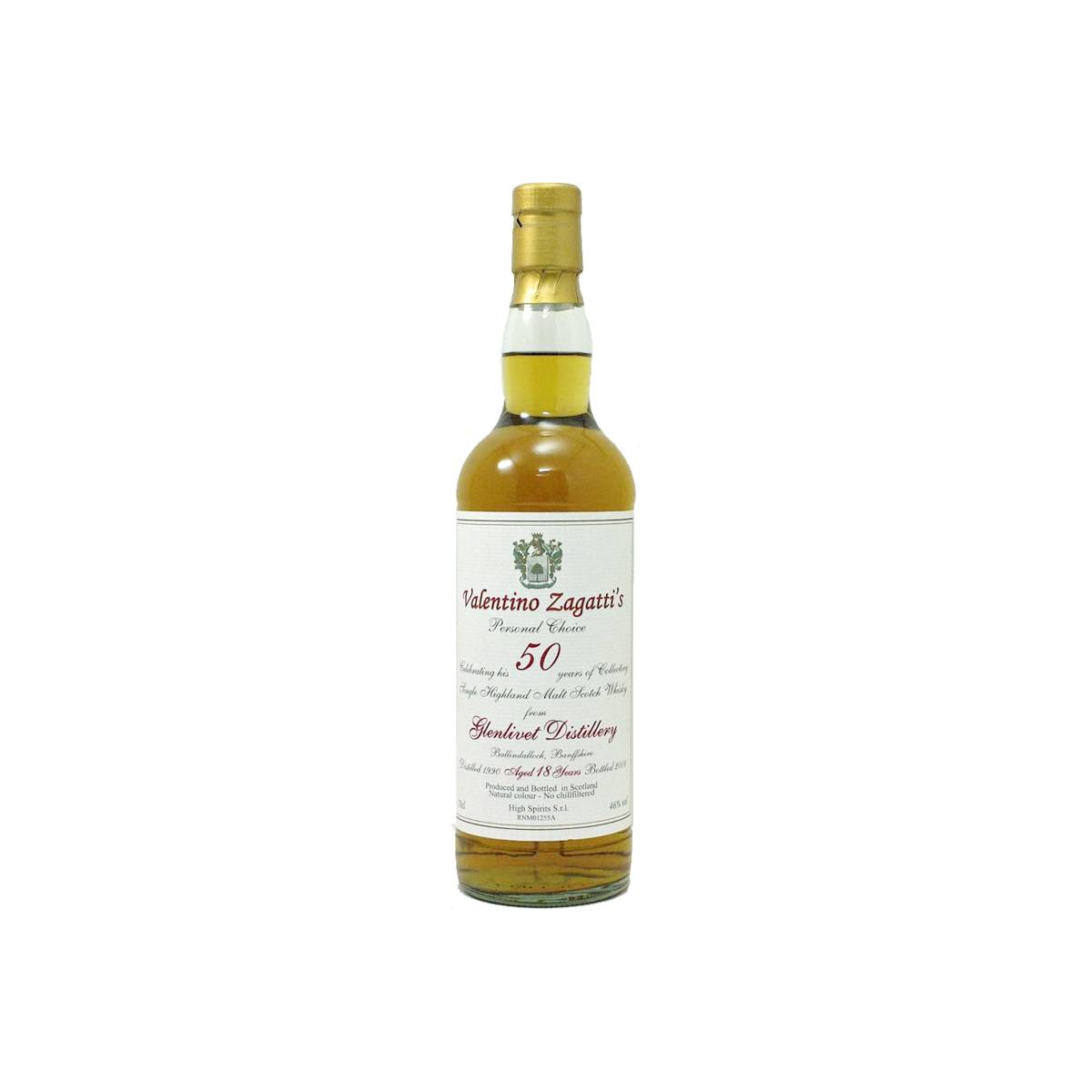 The Glenlivet 1990 18 Years Single Malt Whisky