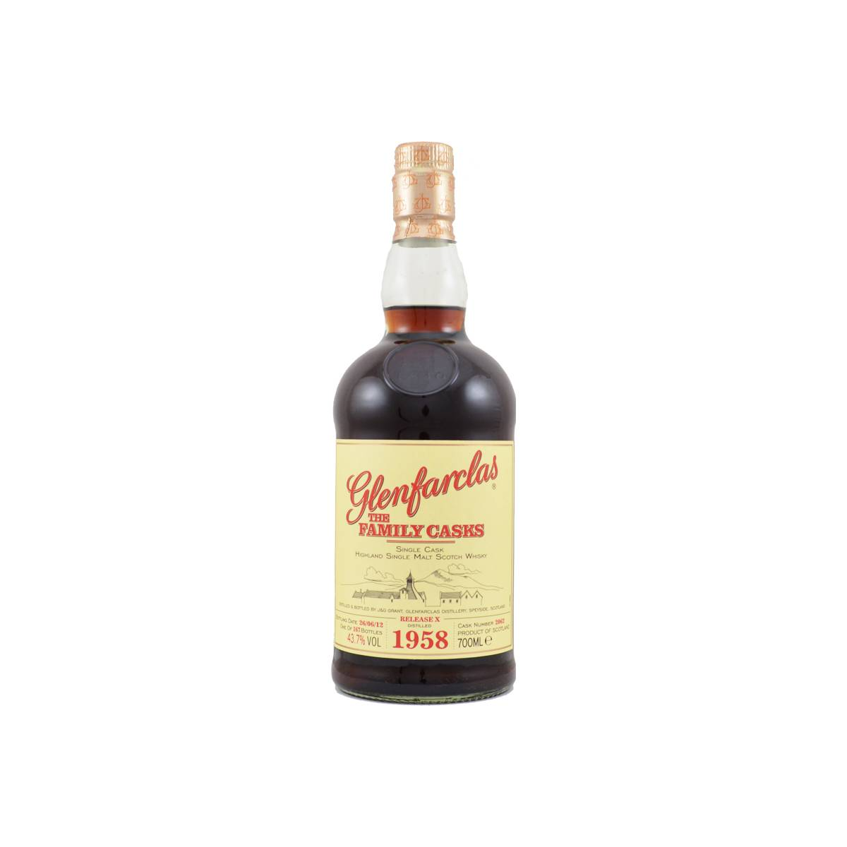 Glenfarclas 1958 54 Years Single Malt Whisky