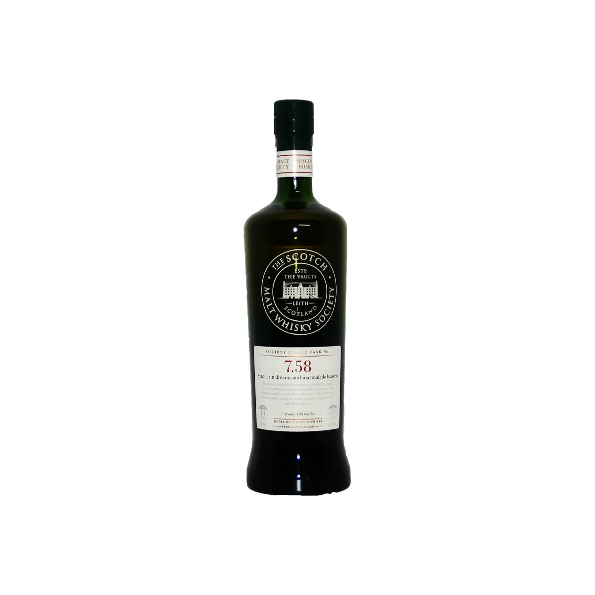 The Scotch Malt Whisky Society 1990 19 Years Single Malt Whisky