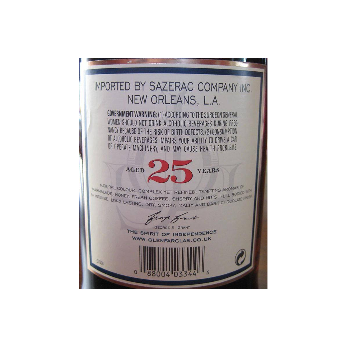 Glenfarclas 25 Years Single Malt Whisky 2