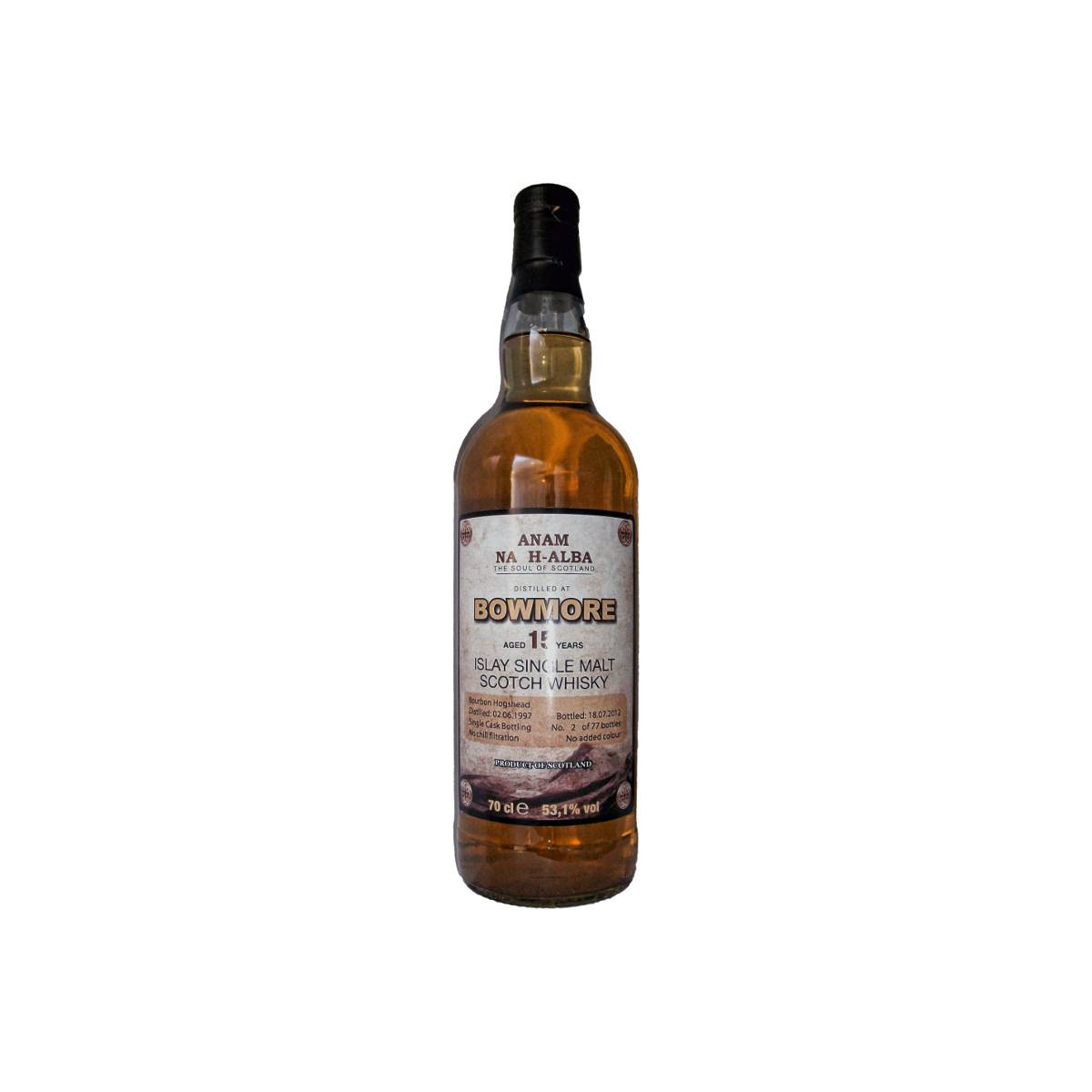 Bowmore 1997 15 Years Single Malt Whisky