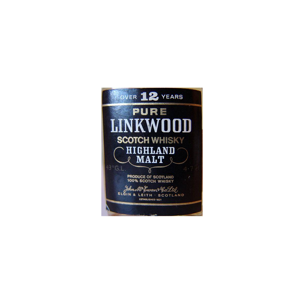 Linkwood Miniature 12 Years Single Malt Whisky 2