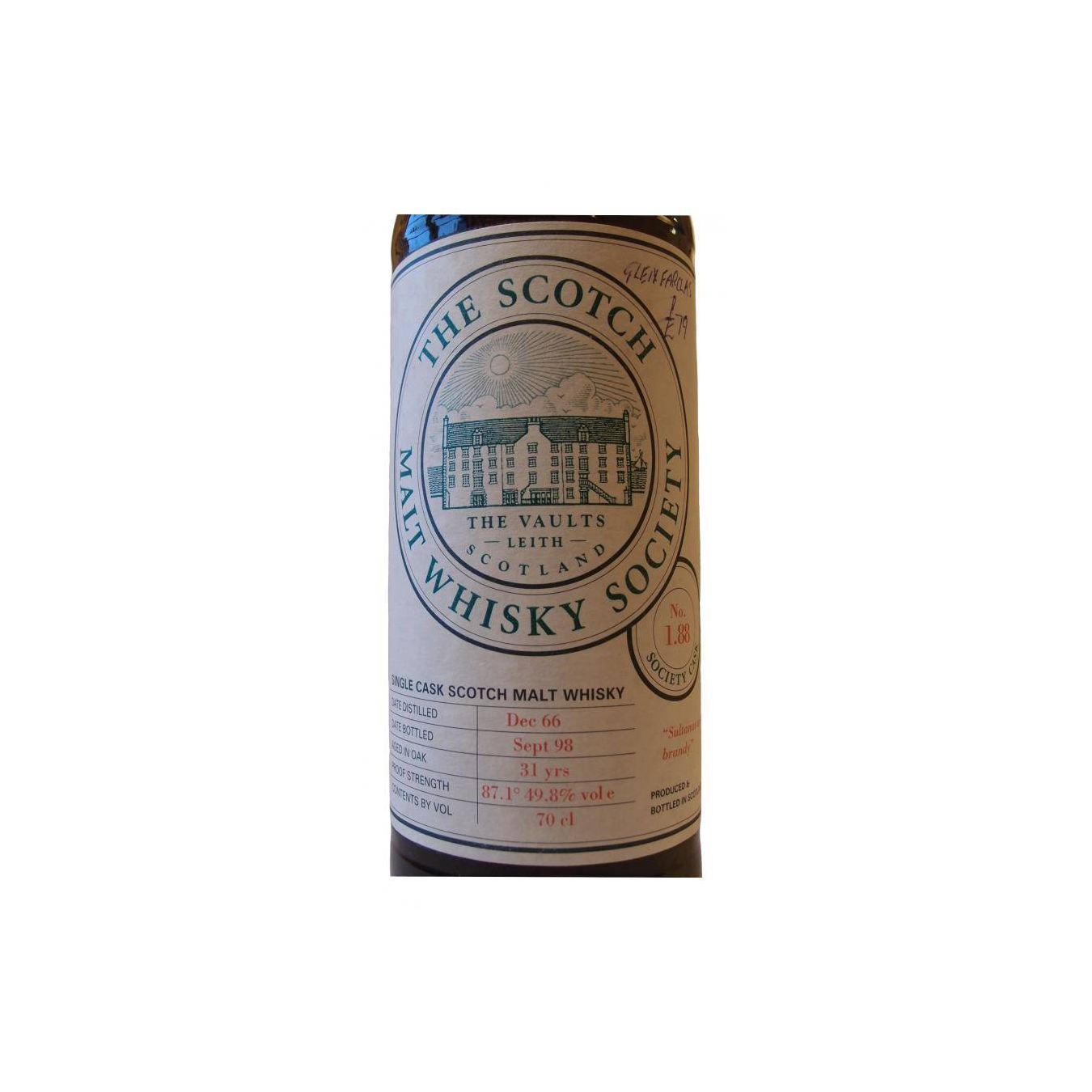 The Scotch Malt Whisky Society 1966 31 Years Single Malt Whisky 2