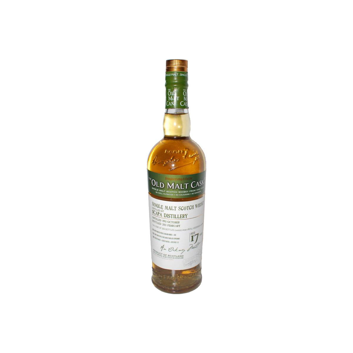 Scapa Old Malt Cask 1993 17 Years Single Malt Whisky
