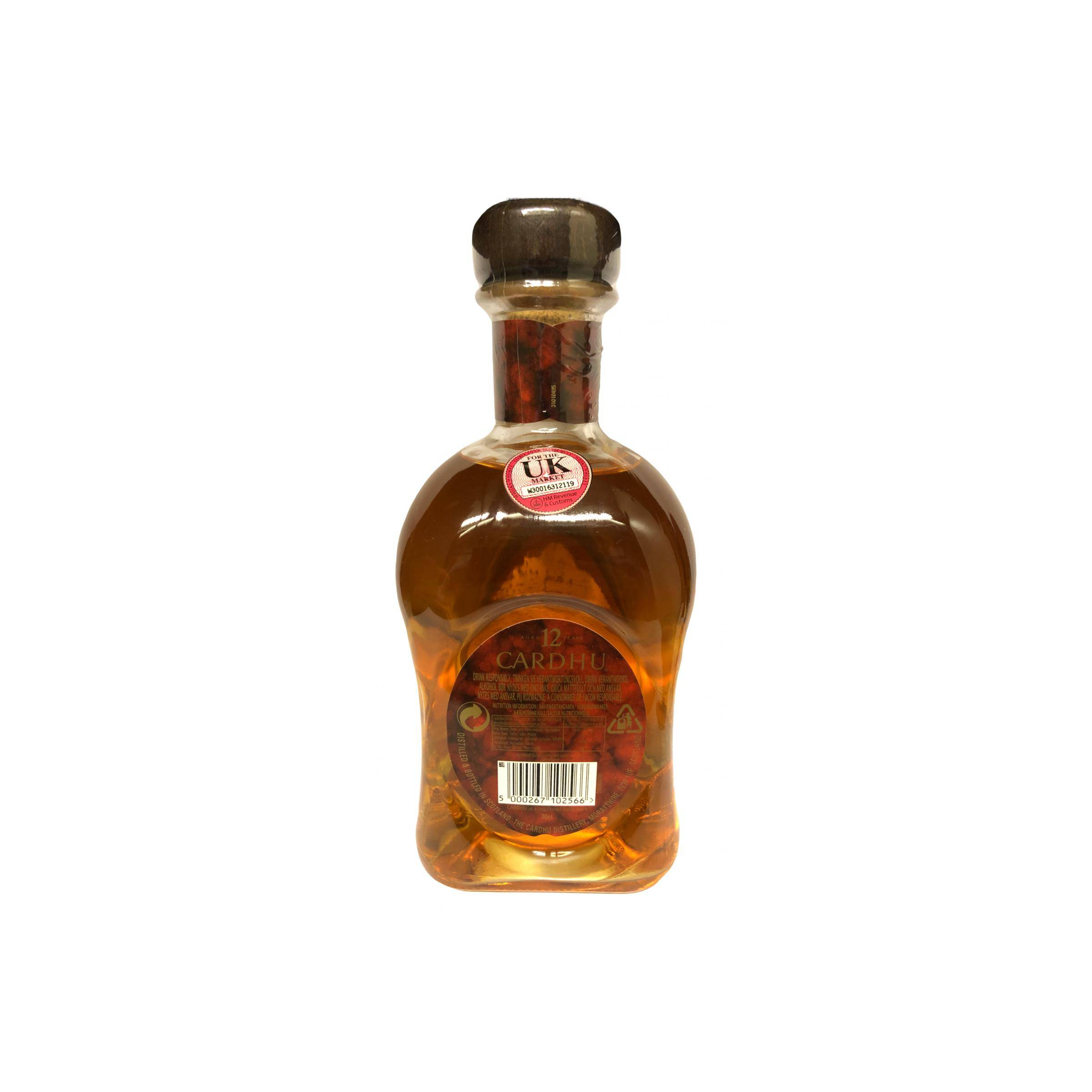 Cardhu 12 Years Single Malt Whisky 2