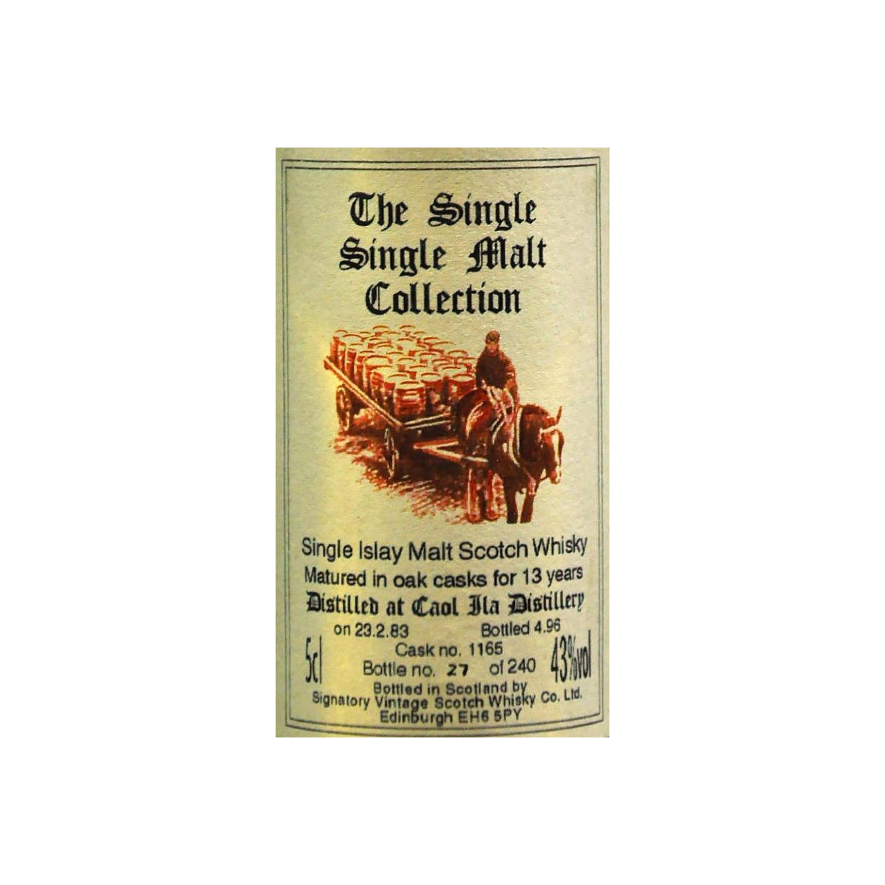 Caol Ila 1983 13 Years Single Malt Whisky 3