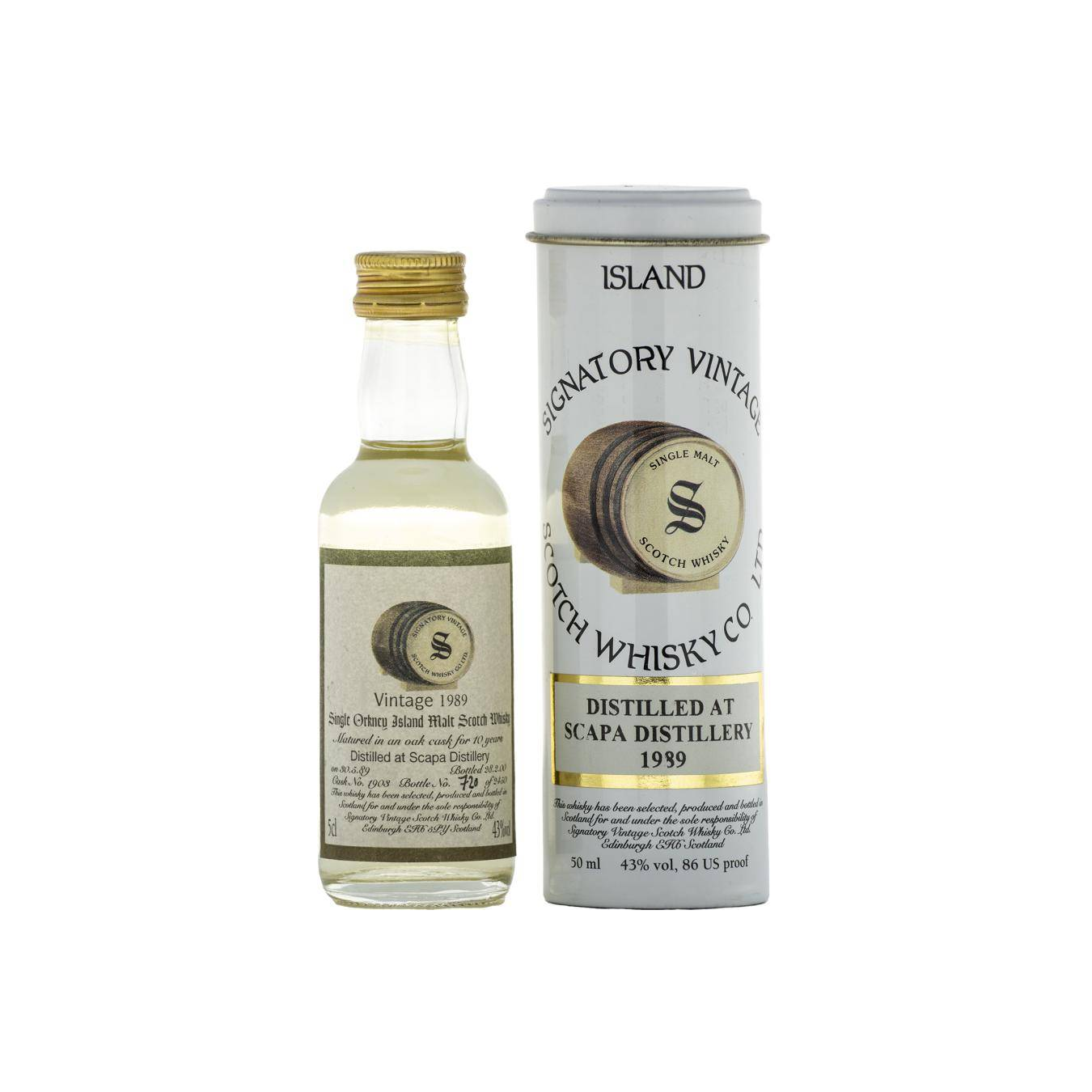 Scapa 1989 10 Years Single Malt Whisky 3