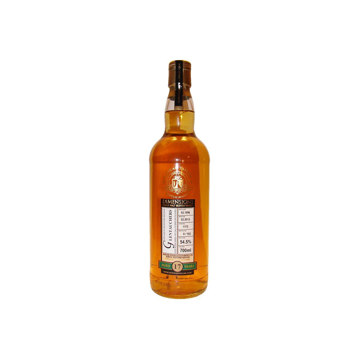 Glentauchers Dimensions 1996 17 Years Single Malt Whisky