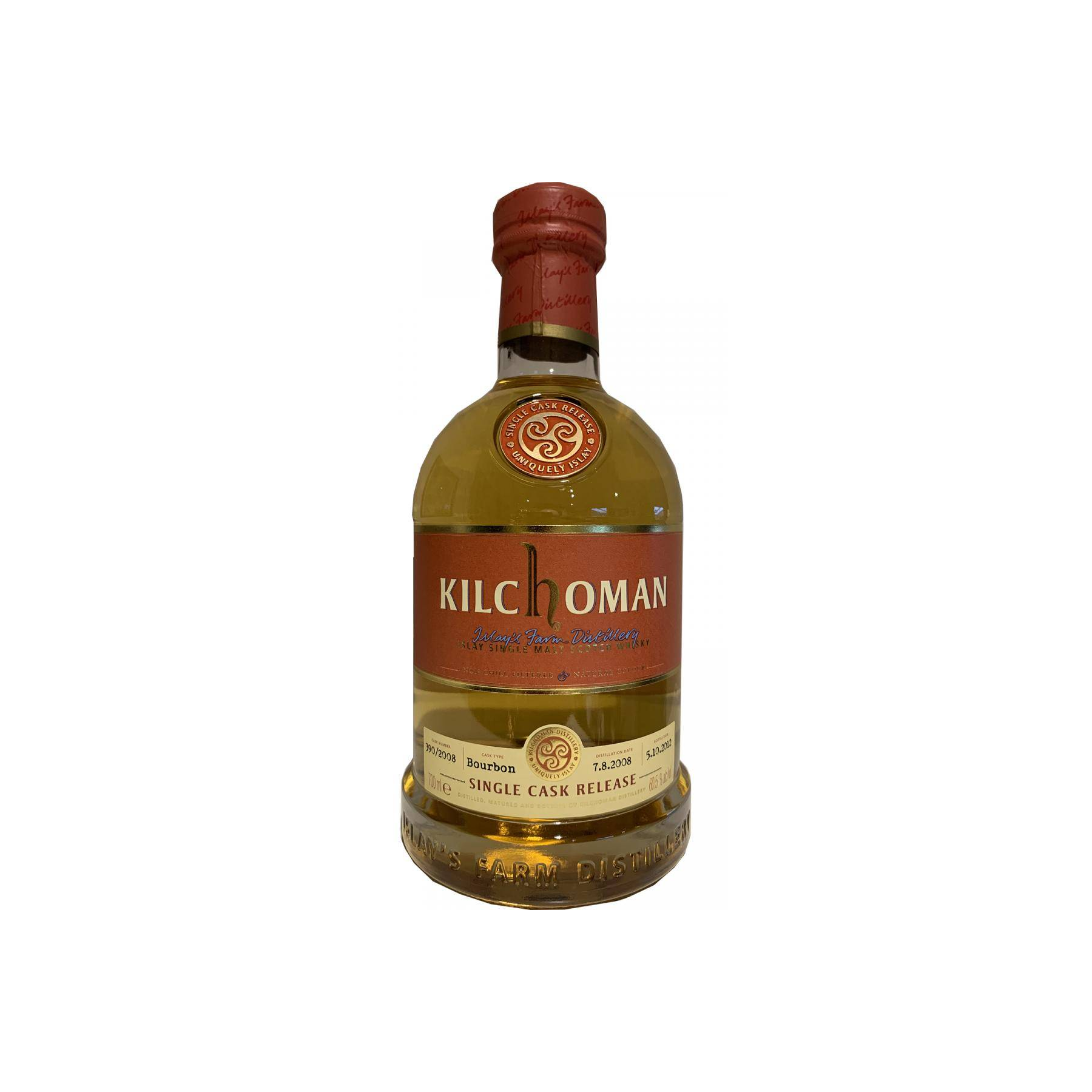 Kilchoman 2008 4 Years Single Malt Whisky