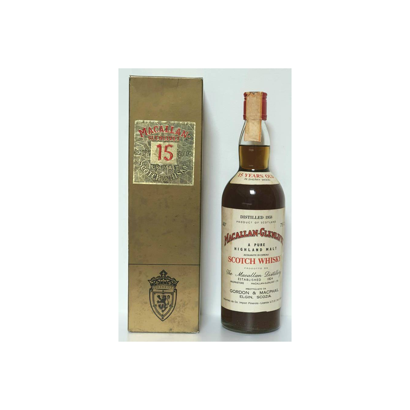 The Macallan 1958 15 Years Single Malt Whisky 2