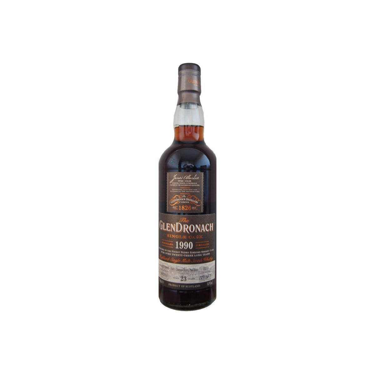 GlenDronach Single Cask 1990 23 Years Single Malt Whisky