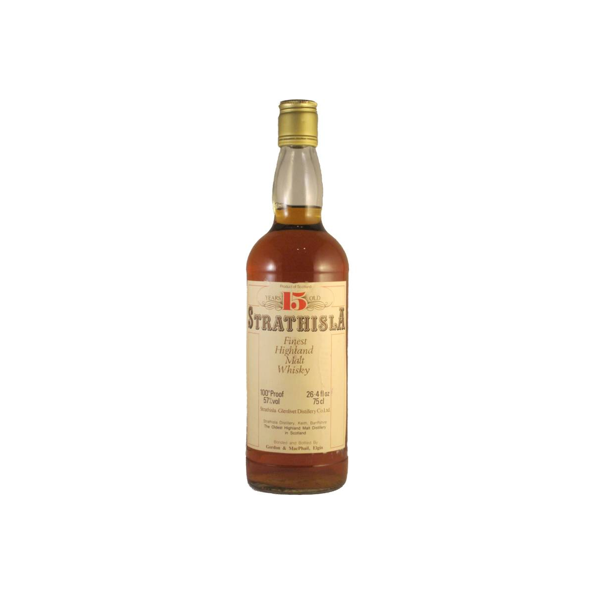 Strathisla 15 Years Single Malt Whisky