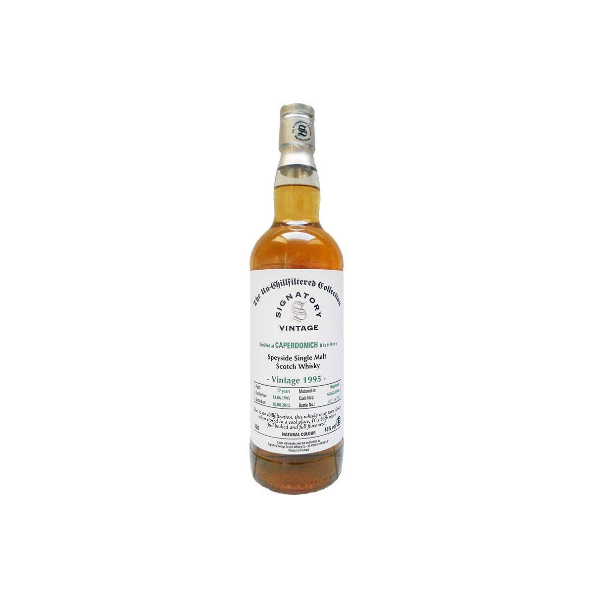 Caperdonich The Un-Chillfiltered Collection 1995 17 Years Single Malt Whisky