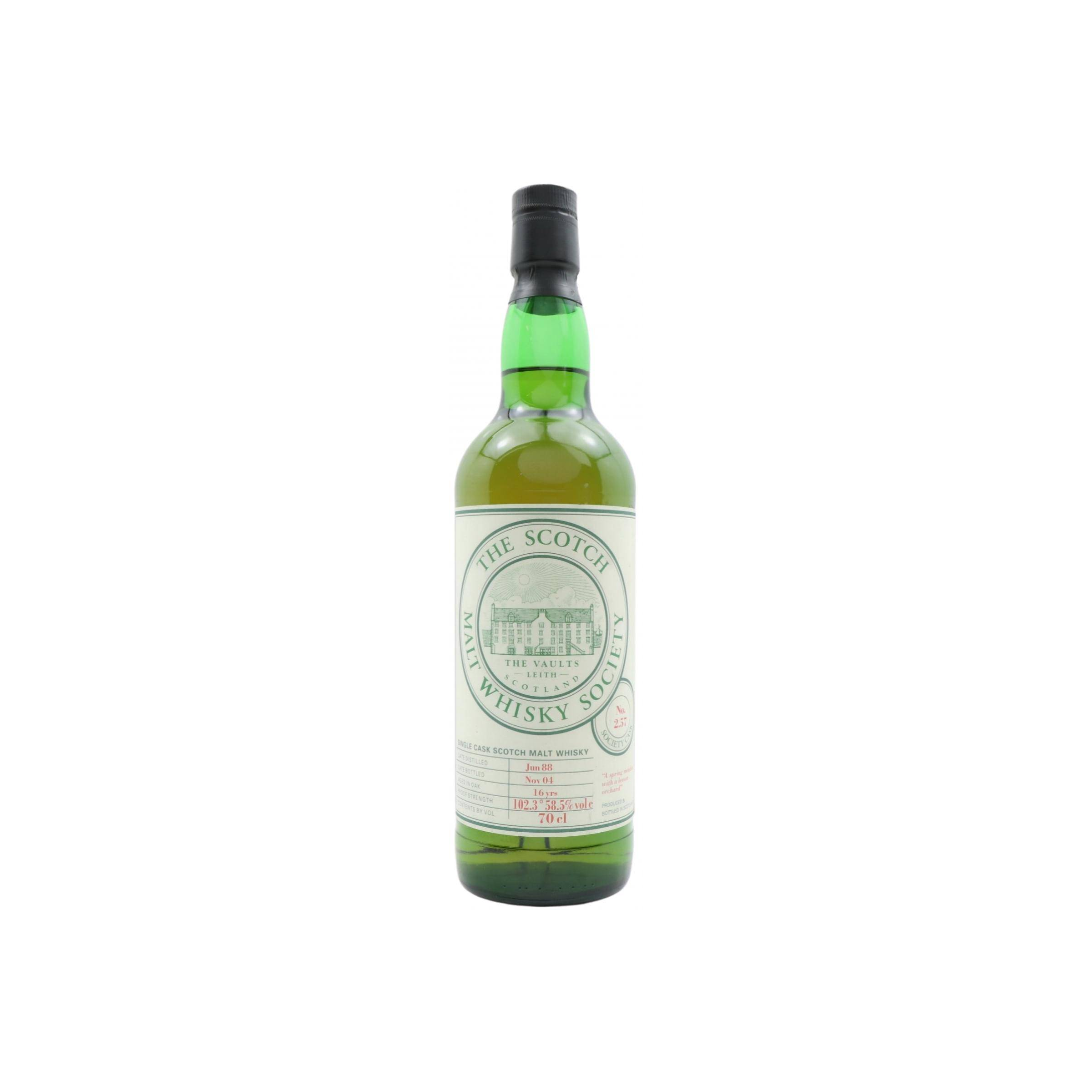 The Scotch Malt Whisky Society 1988 16 Years Single Malt Whisky