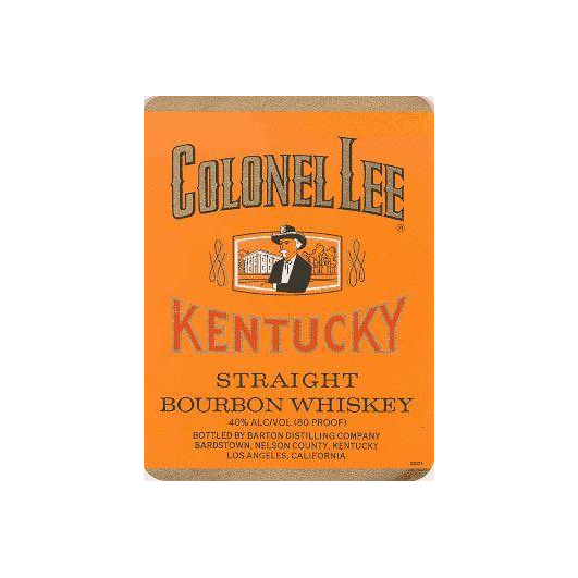 Colonel Lee Kentucky Straight Bourbon Whiskey
