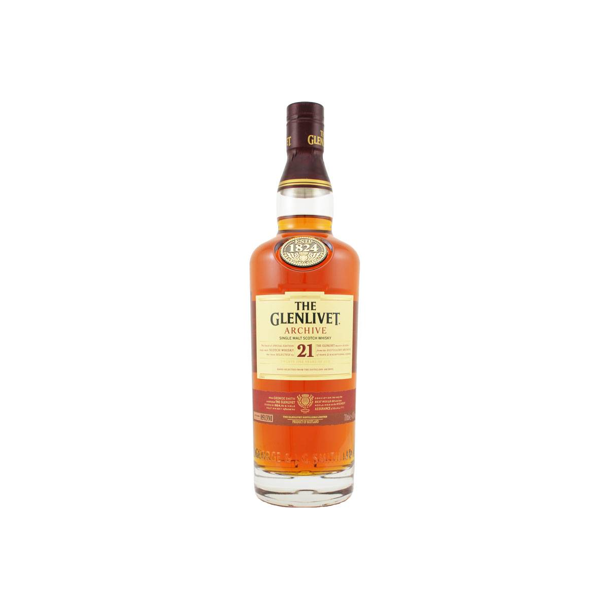 The Glenlivet 21 Years Single Malt Whisky